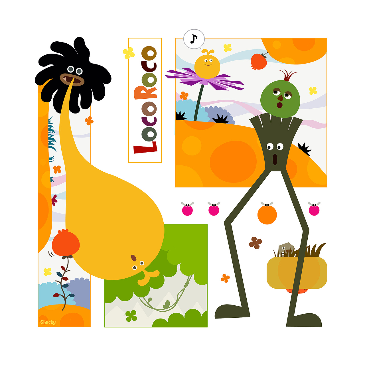 属于Loco Roco的回忆（图ZMjI5MzYyNDQ0） - 创作习作 - 站酷设计师_zoo_原创素材 - 站酷ZCOOL