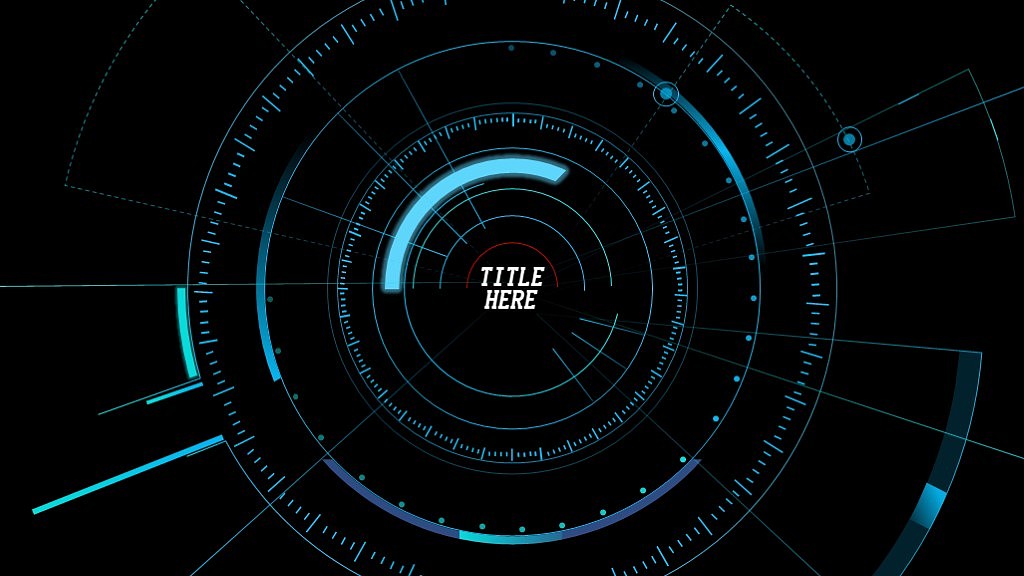 《点与线》——科技原创PPT模板