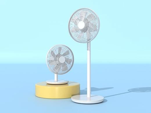 【C4D】电风扇