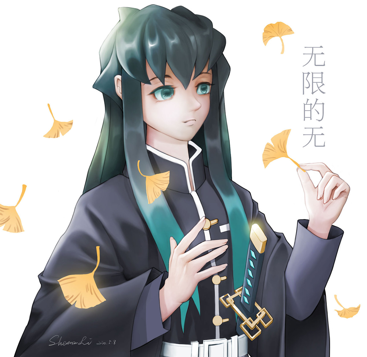 也是很喜欢的一张图~这是第六张的悲柱,大哥哥一样的人物