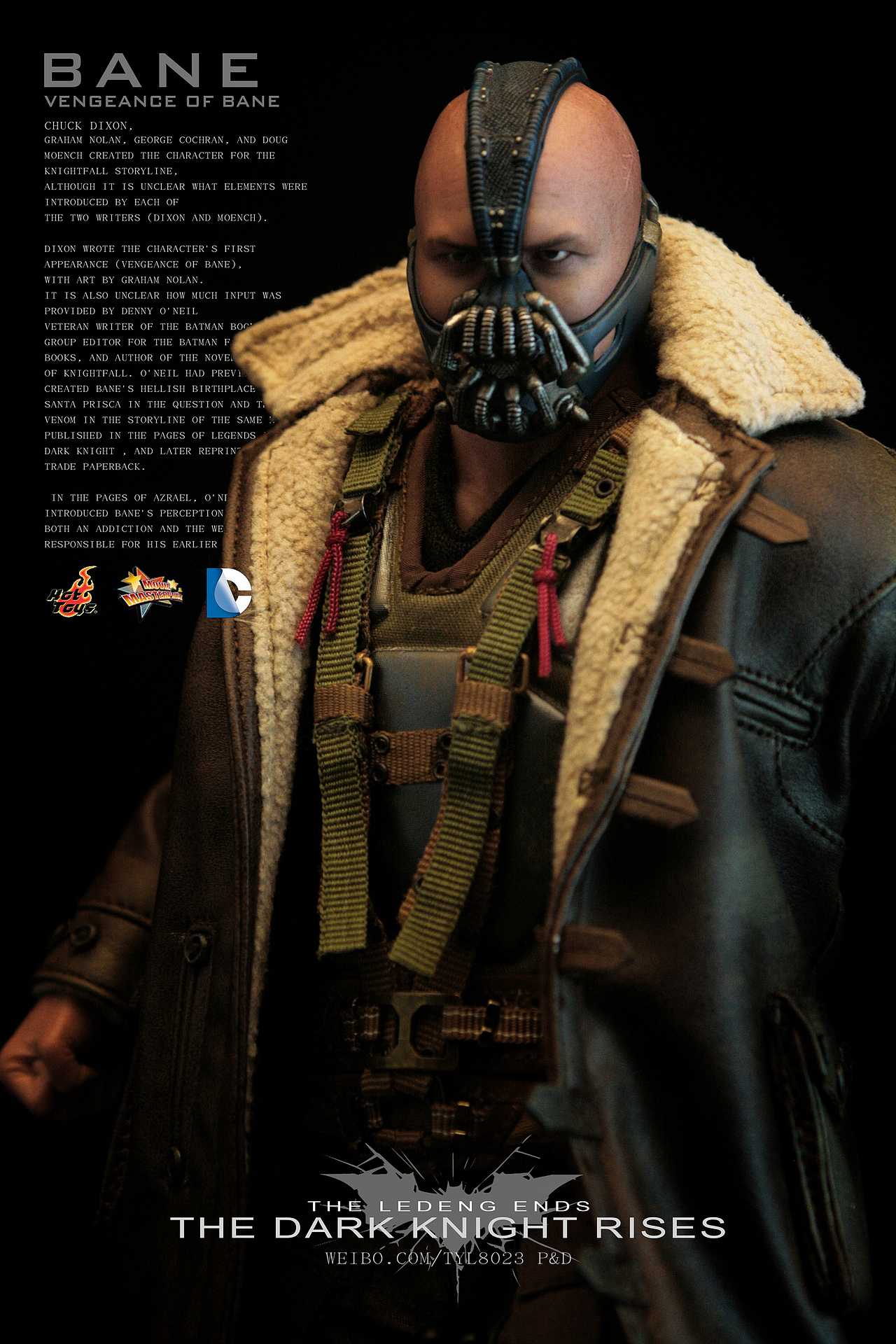 人偶模型拍摄之《蝙蝠侠黑暗骑士崛起》贝恩