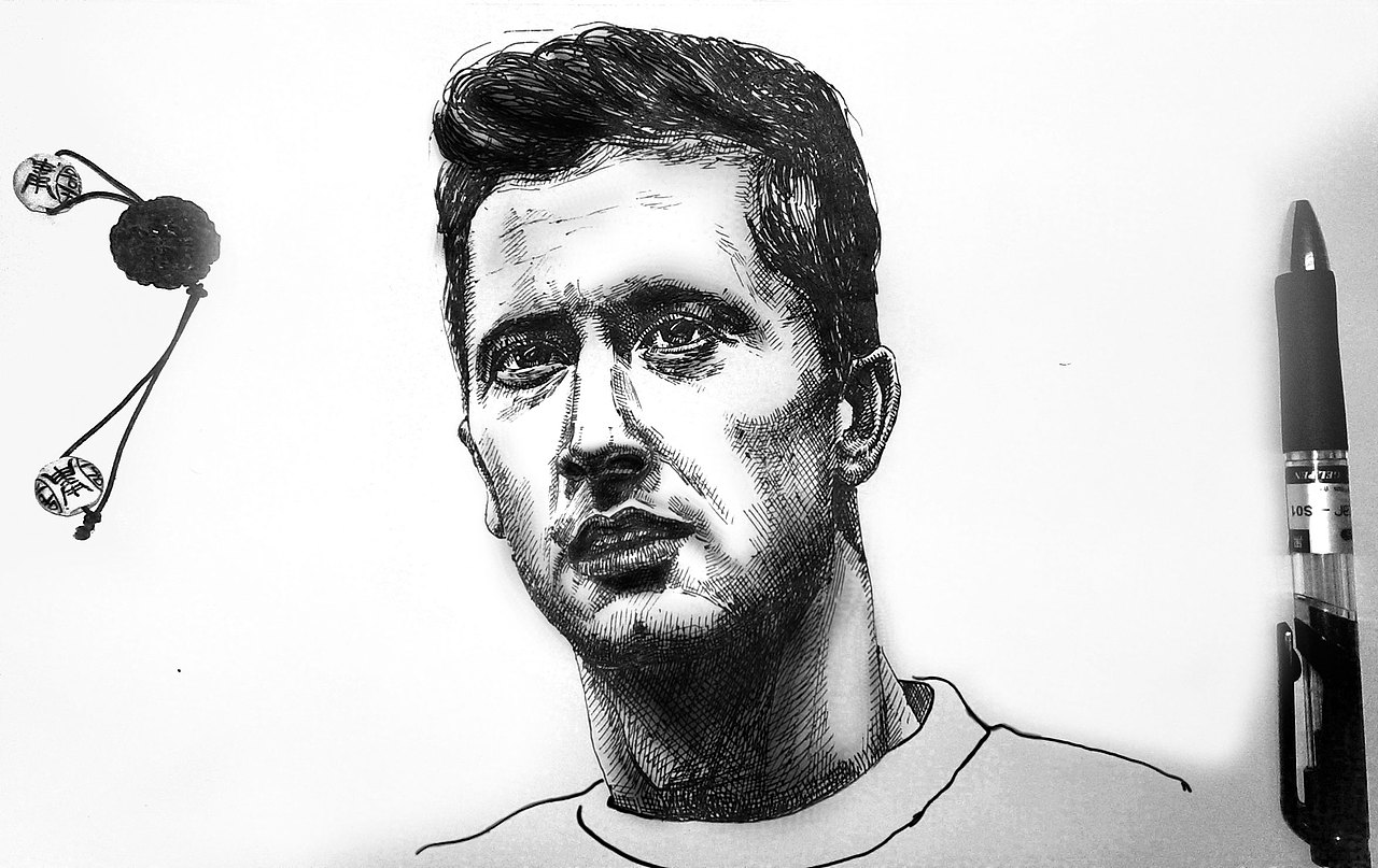 莱万 孤掌难鸣啊|插画|创作习作|luojie1234_原创作品-站酷zcool