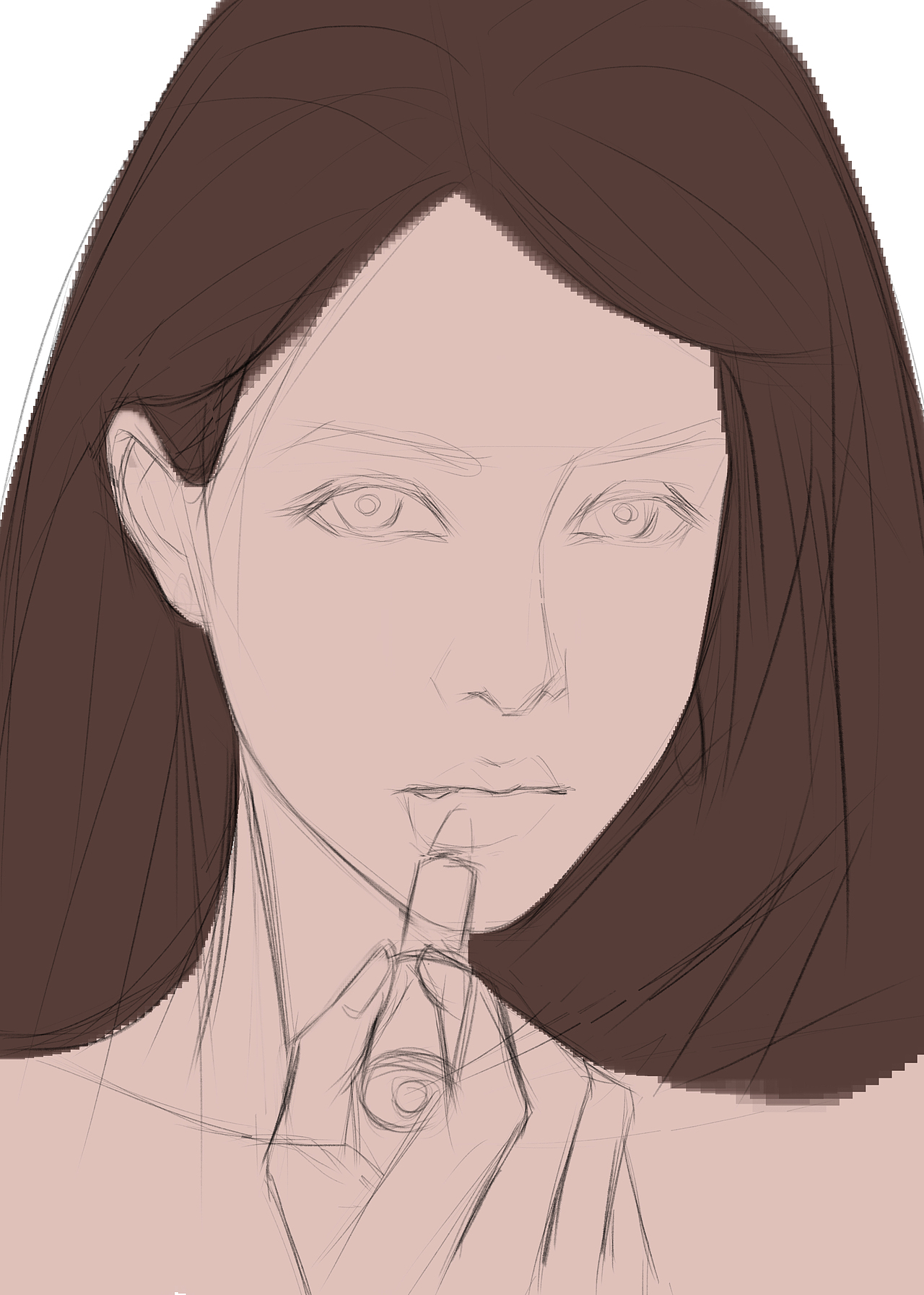 【82】皮肤质感（图ZMjg1NDc4MTg0） - 创作习作 - 站酷设计师画画的小写原创素材 - 站酷ZCOOL