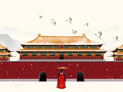 一组秋冬节气壁纸