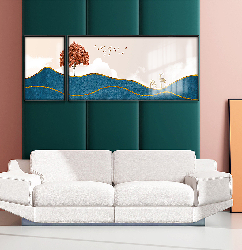 客厅装饰画详情设计