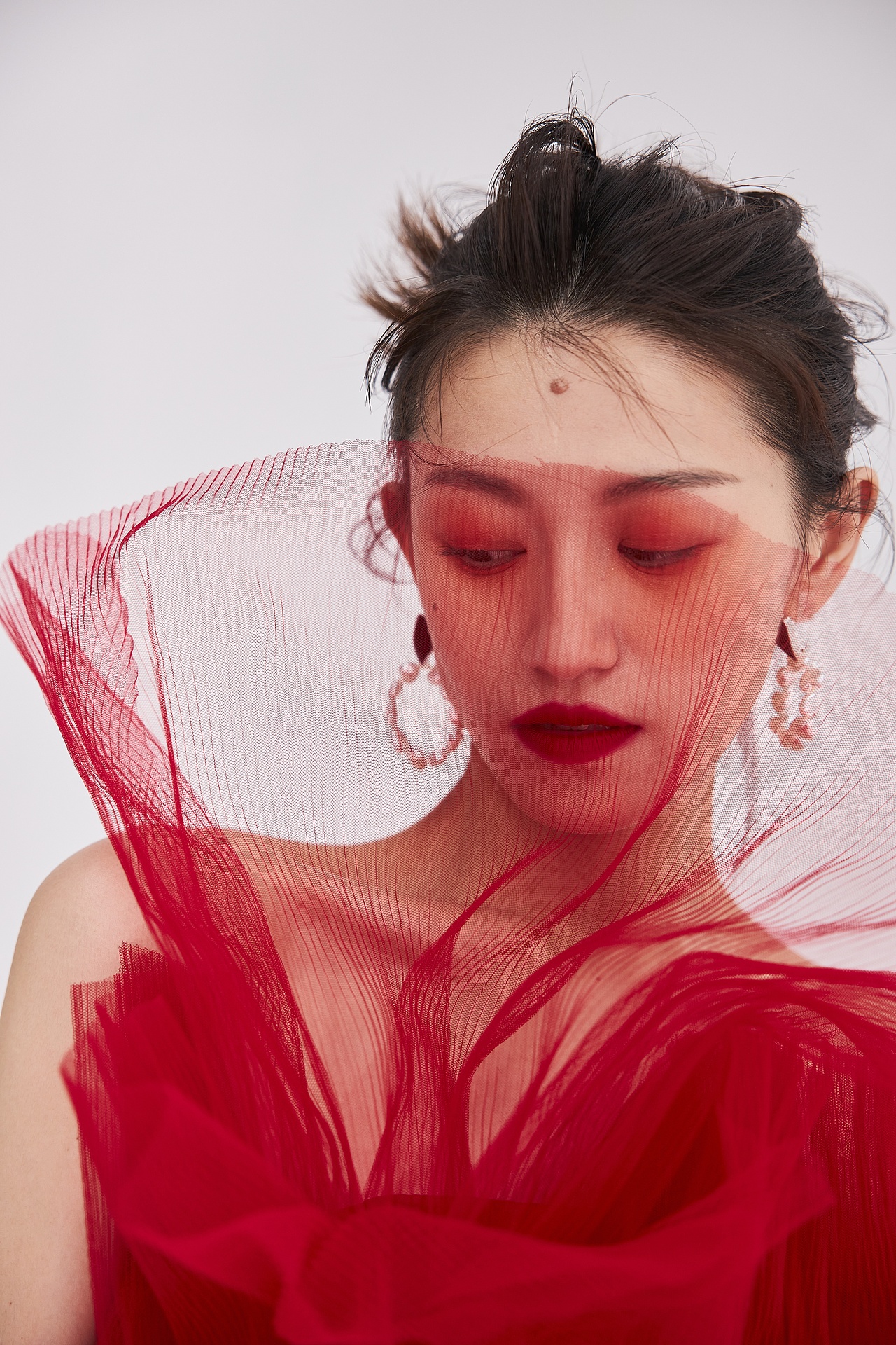 红裙轻舞 高定礼服写真