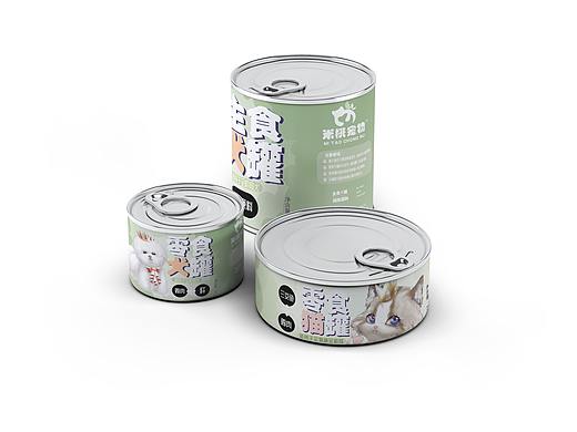 【宠物用品包装稿件】猫罐犬罐