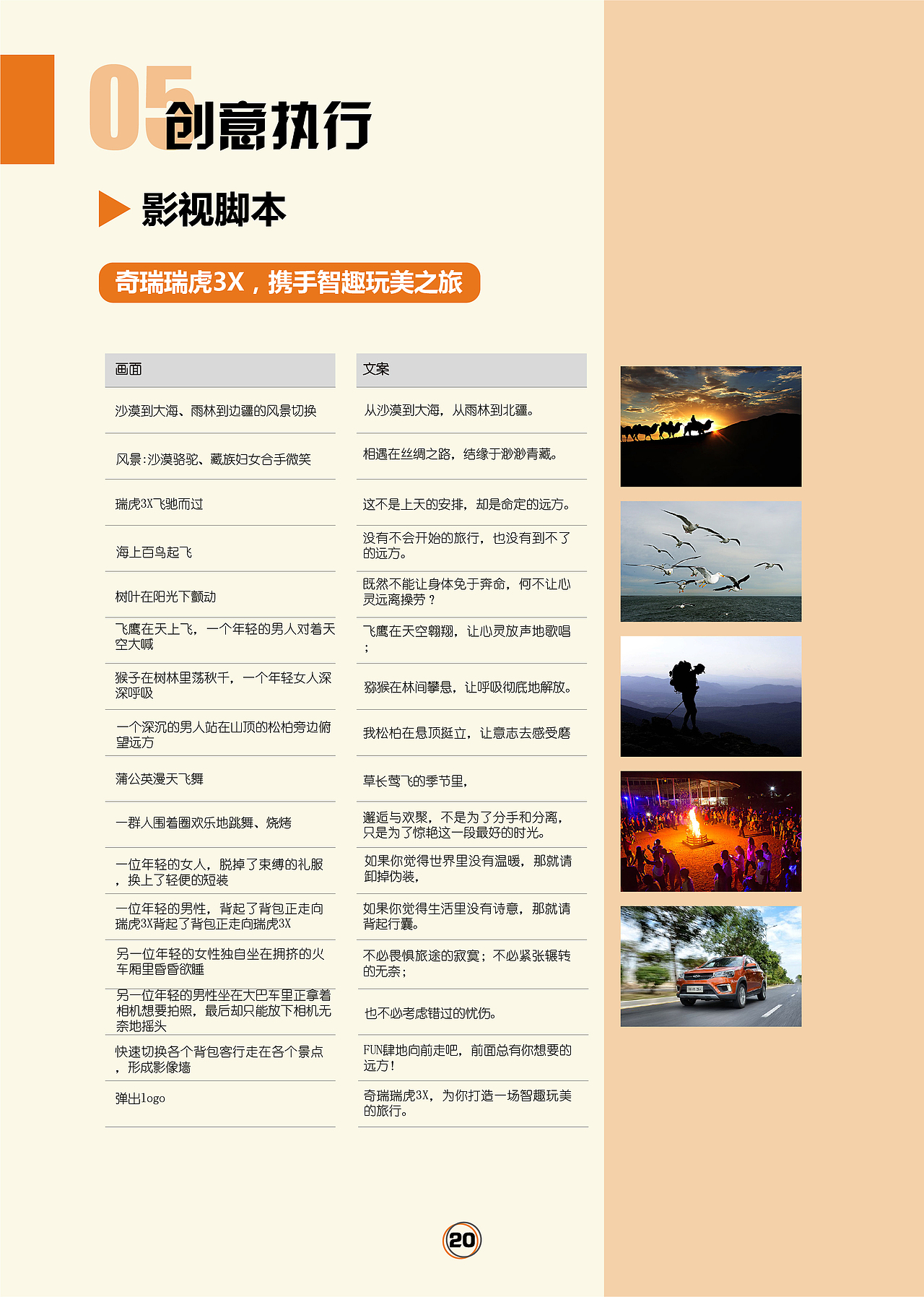 【策划】奇瑞瑞虎3（学院奖参赛）（图ZMTQ0MTMxMDcy） - 文案/策划 - 站酷设计师沛子原创素材 - 站酷ZCOOL