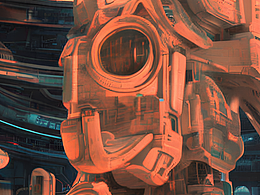 #站酷夢筆#宇宙中心，賽博朋克