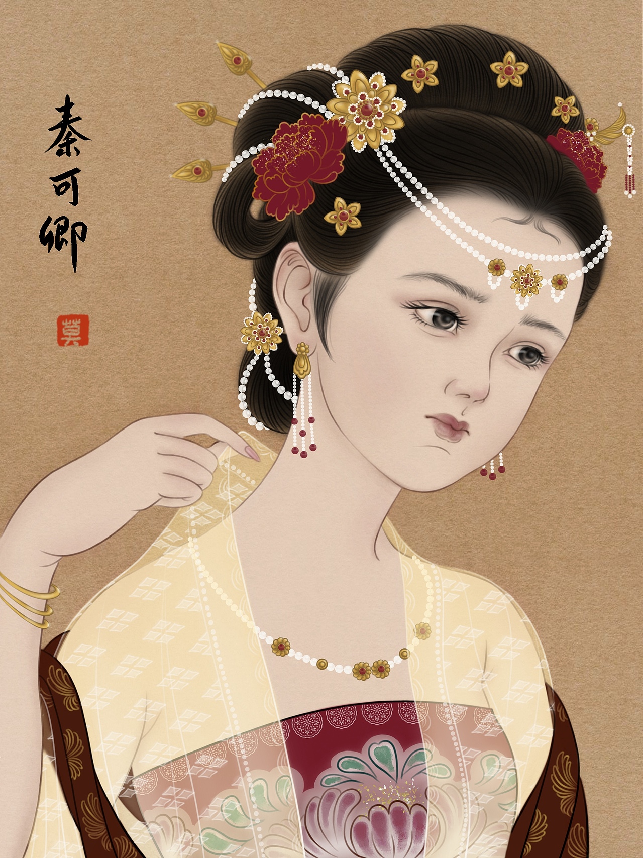 红楼梦群像之金陵十二钗-文创插画(图ZMjc4ODQ0ODI4) - 艺术插画 - 站酷设计师晓默画画原创素材 - 站酷ZCOOL