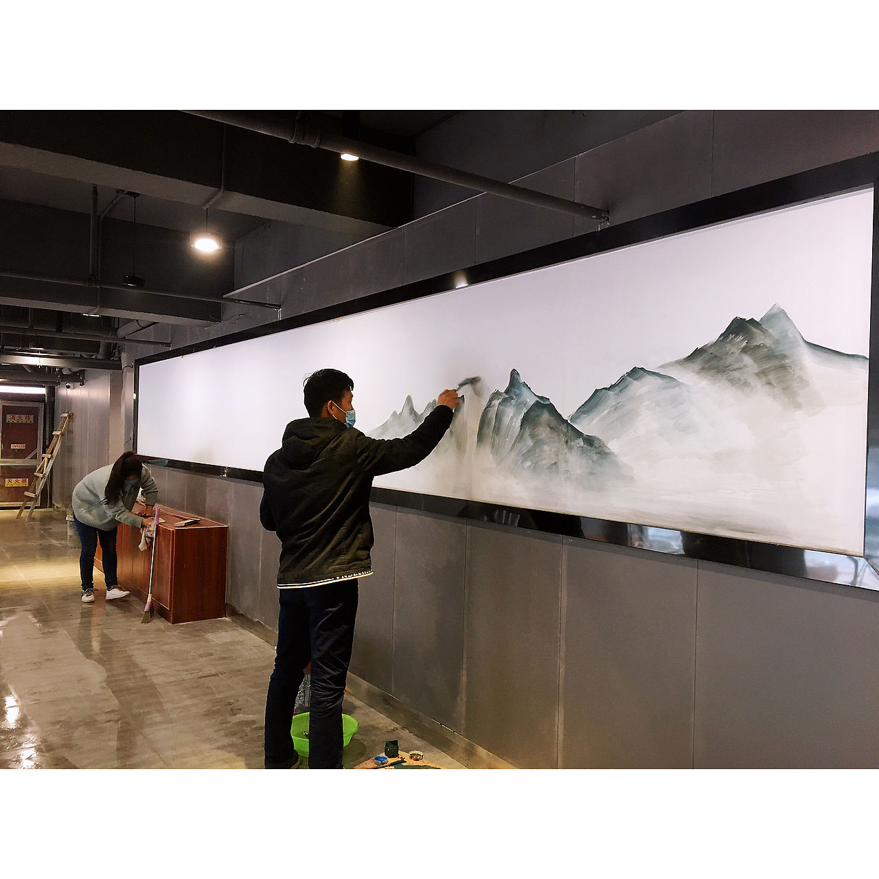 龙虾连锁店原创•壁画系列♥️（图ZMTUxNTA2NDky） - 商业插画 - 站酷设计师希尔创意壁画设计原创素材 - 站酷ZCOOL