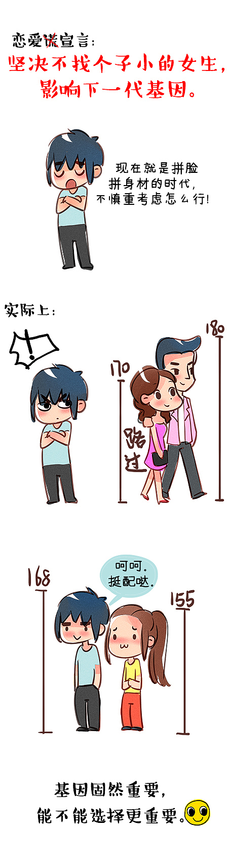 男生的恋爱宣言（图ZMTk3MDI2MDA=） - 短篇/格漫 - 站酷设计师味精MSG原创素材 - 站酷ZCOOL