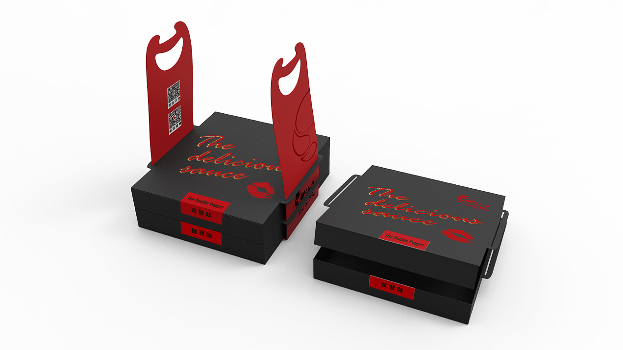 斗夹楼餐饮外卖包装设计（图ZNjMwNTk0NjA=） - 包装 - 站酷设计师伟儿monster原创素材 - 站酷ZCOOL