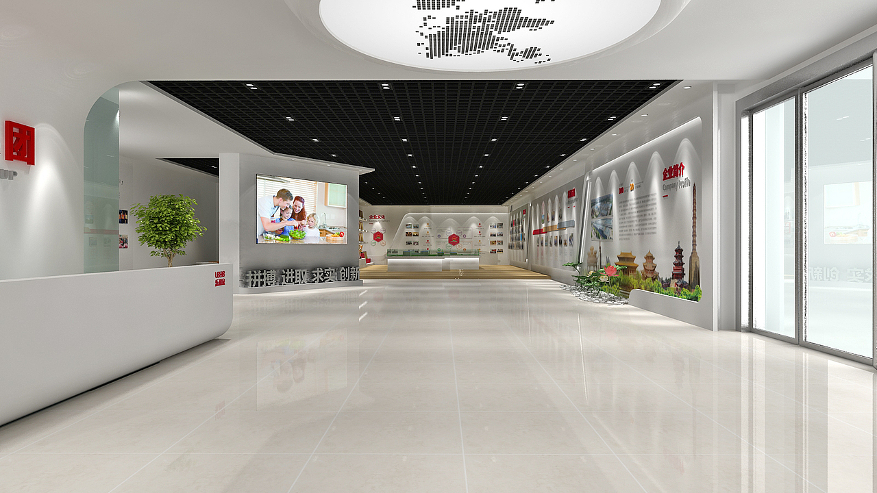 企业展馆（图ZMjcxMDExMDg0） - 展陈设计 - 站酷设计师吐故而纳新原创素材 - 站酷ZCOOL