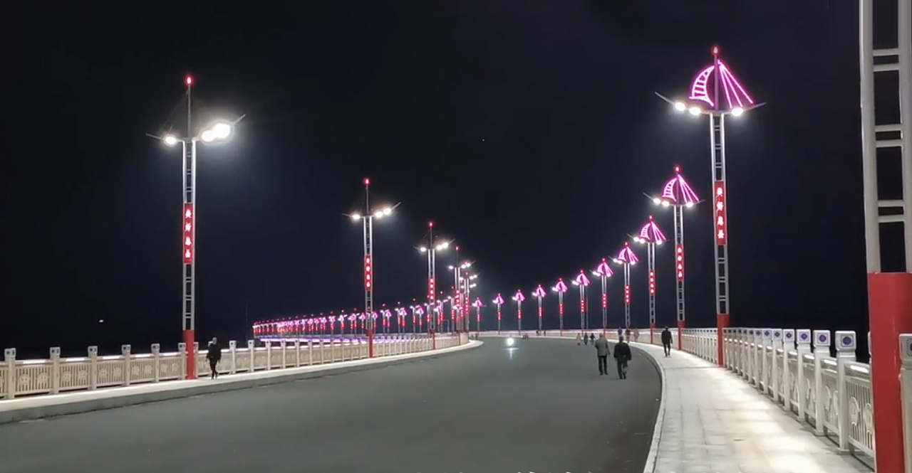 风帆景观灯桥梁大桥道路灯杆亮化景观组合灯世博光电