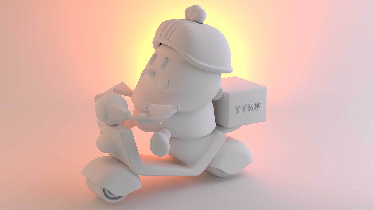 画画要点外卖鸭