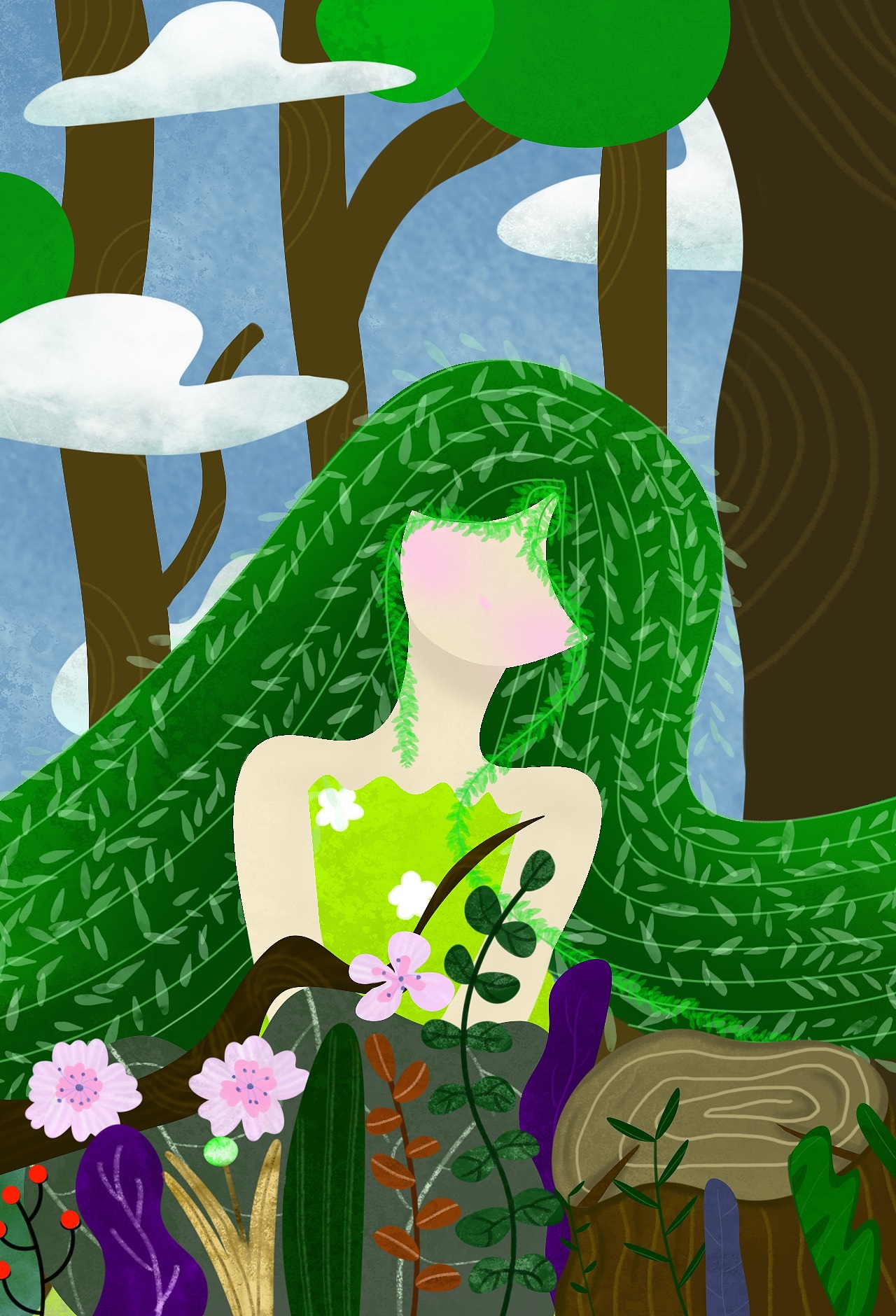 春夏秋冬（圖ZMjk3NzM1ODA4） - 概念設(shè)定 - 站酷設(shè)計師yhez原創(chuàng)素材 - 站酷ZCOOL