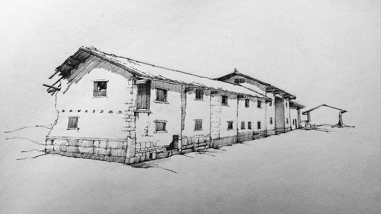 广东南雄客家祠堂建筑