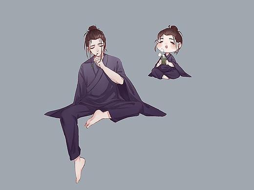 武当王也拜见老天师（个人主页-ZNTUwMDY3ODA=） - 图案 - 站酷设计师青栀798原创素材 - 站酷ZCOOL