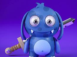 卡通建模（C4D建模渲染）