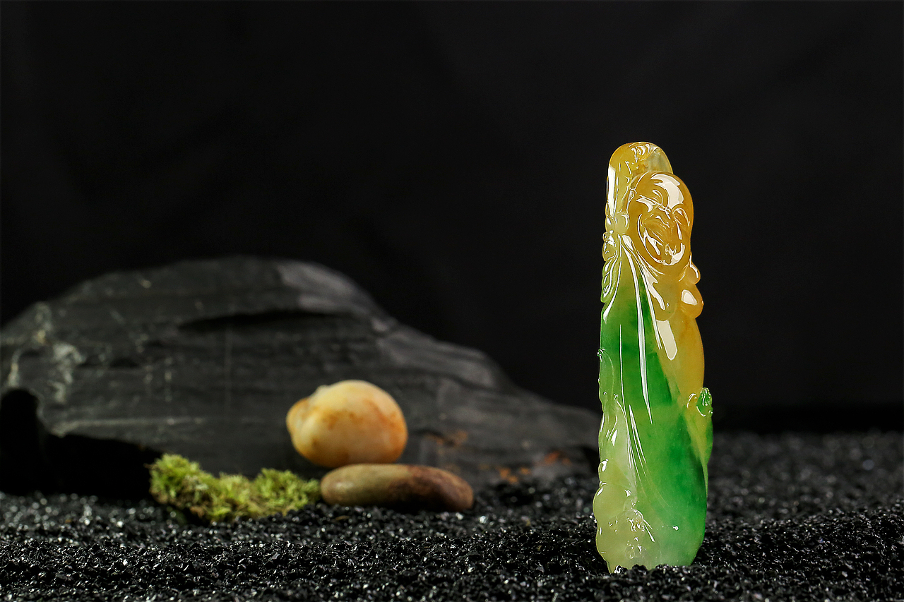 三彩翡翠-佛（图ZMTI1MjYyMjA4） - 产品摄影 - 站酷设计师一颗宋橙原创素材 - 站酷ZCOOL