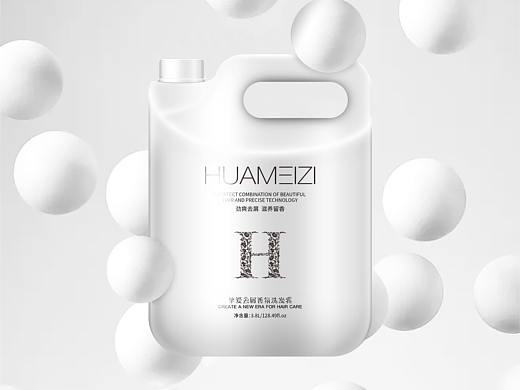 HUAMEIZI沙龙洗发水包装设计