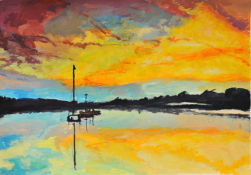 色彩风景创意色彩