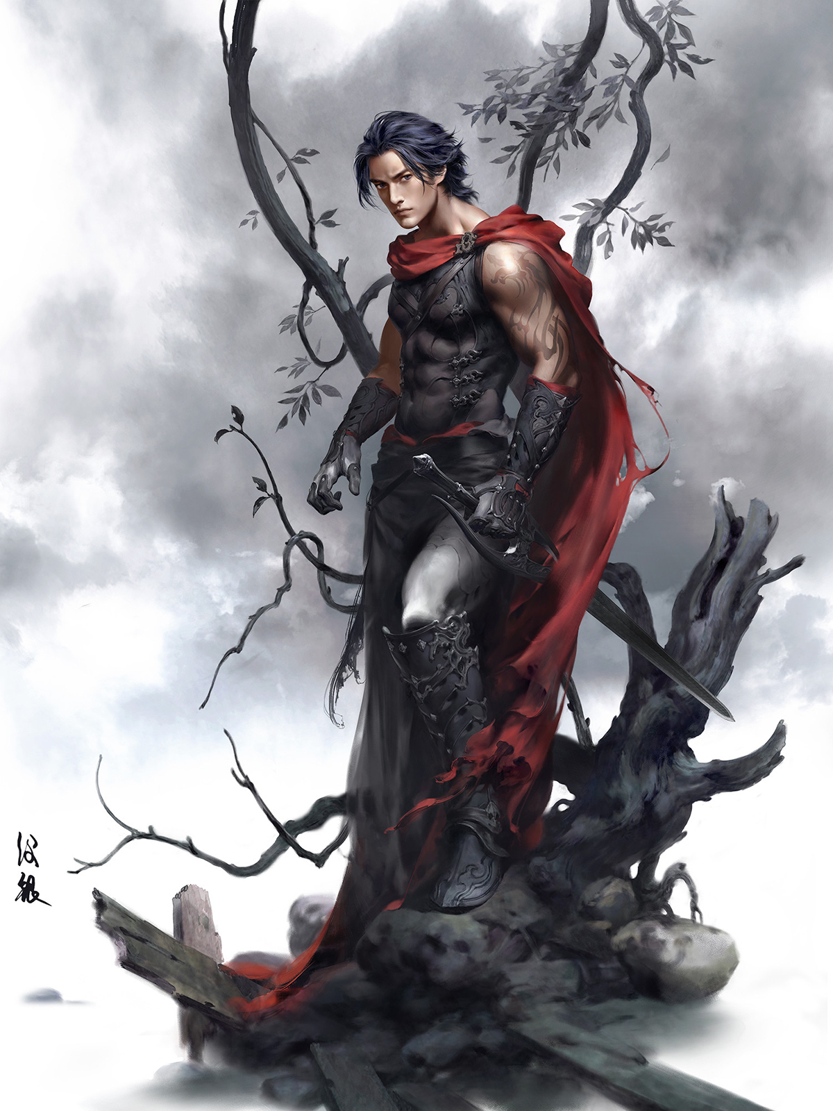 从爱画画的叛逆少女到游戏美术界最酷女画师站酷专访纹银