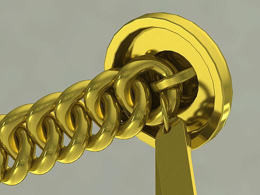 项链链环建模方法