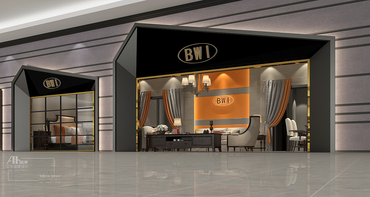 家具展厅设计（图ZMTk1MzI0MTg4） - 展陈设计 - 站酷设计师家具品牌全案设计原创素材 - 站酷ZCOOL