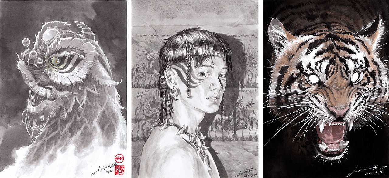 【2010-2022】我的“觉醒”之旅。（图ZMjkzNzI5MDky） - 创作习作 - 站酷设计师何浩斌原创素材 - 站酷ZCOOL