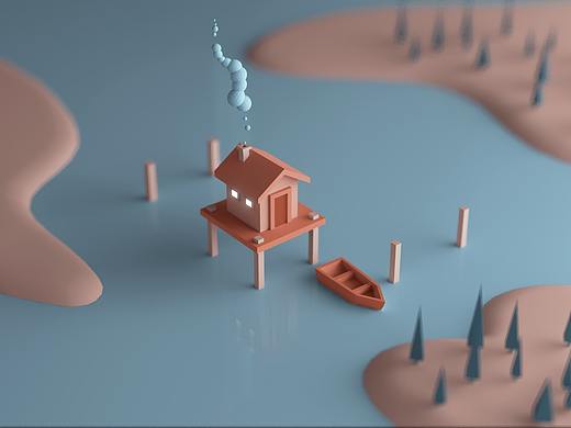 用UE4模仿的，Mohamed Chahin的Vray渲染作品