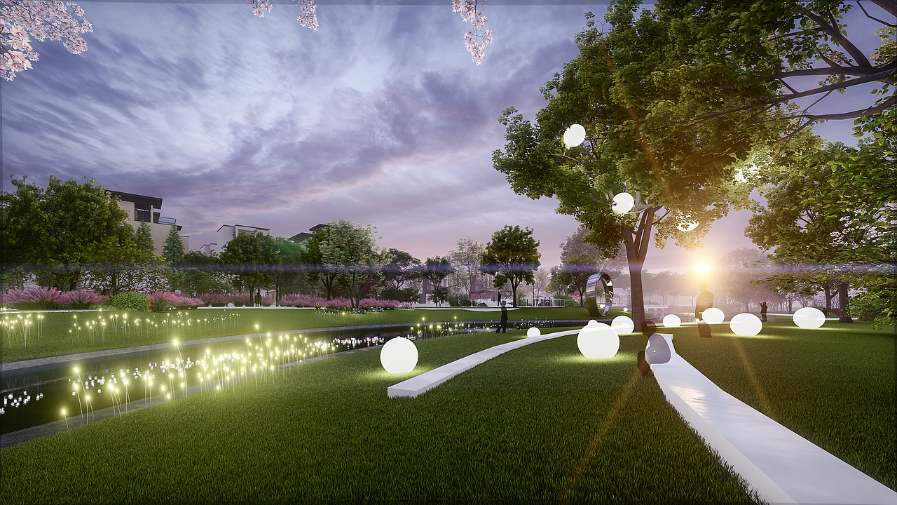 街头公园 效果图