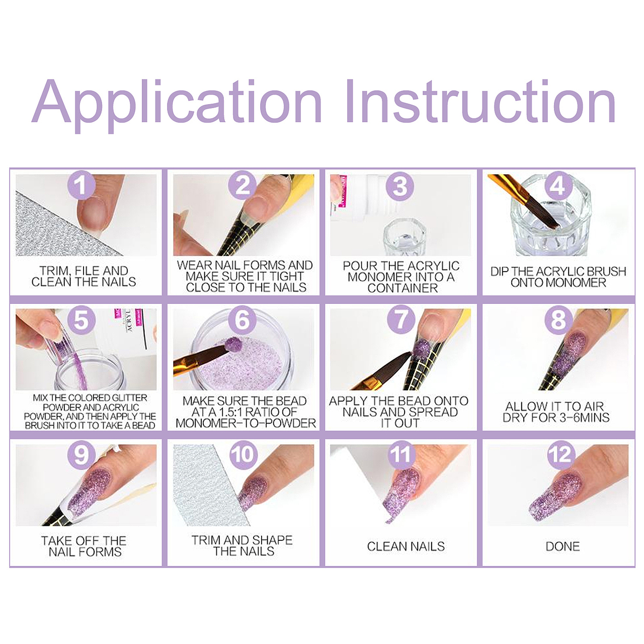 亚马逊甲胶套装