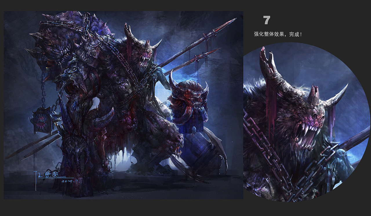 地獄歸來-瑞德·休斯（圖ZMTkyODQxMjA=） - 商業(yè)插畫 - 站酷設計師JunChongDesign原創(chuàng)素材 - 站酷ZCOOL