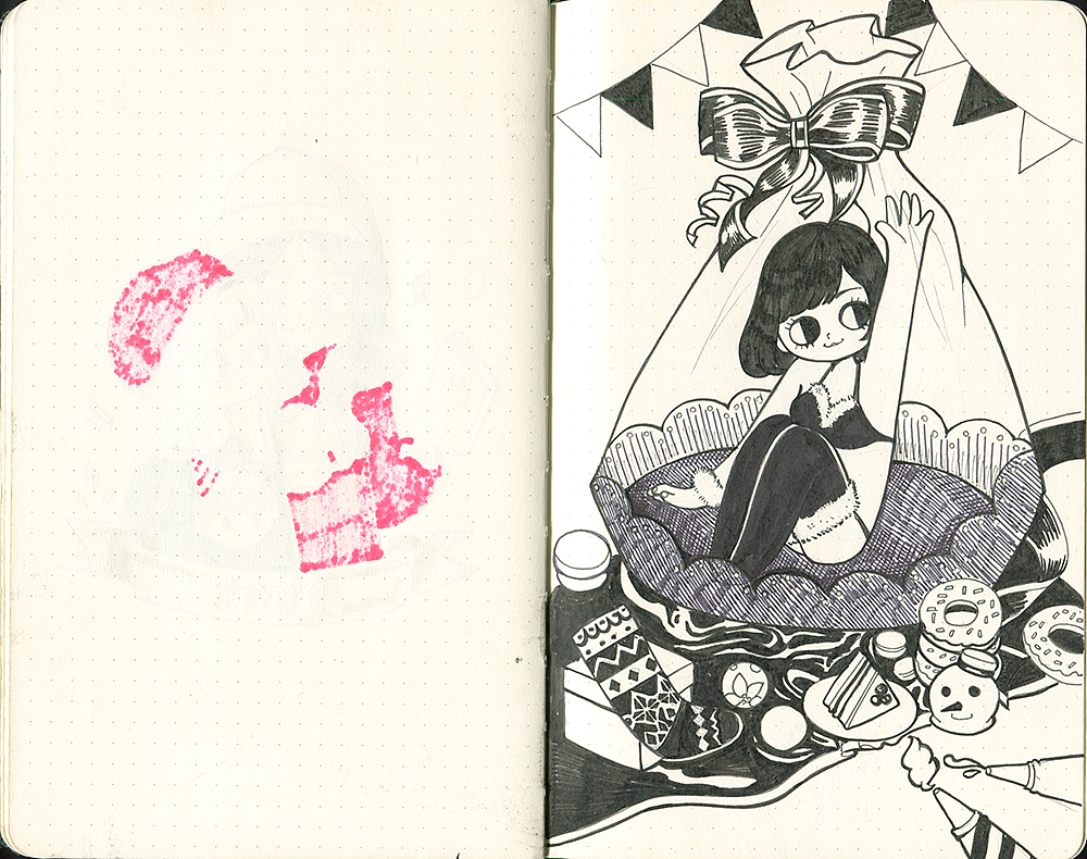 脑洞涂鸦本（图ZMTIxNjUzMDg0） - 创作习作 - 站酷设计师applenana原创素材 - 站酷ZCOOL