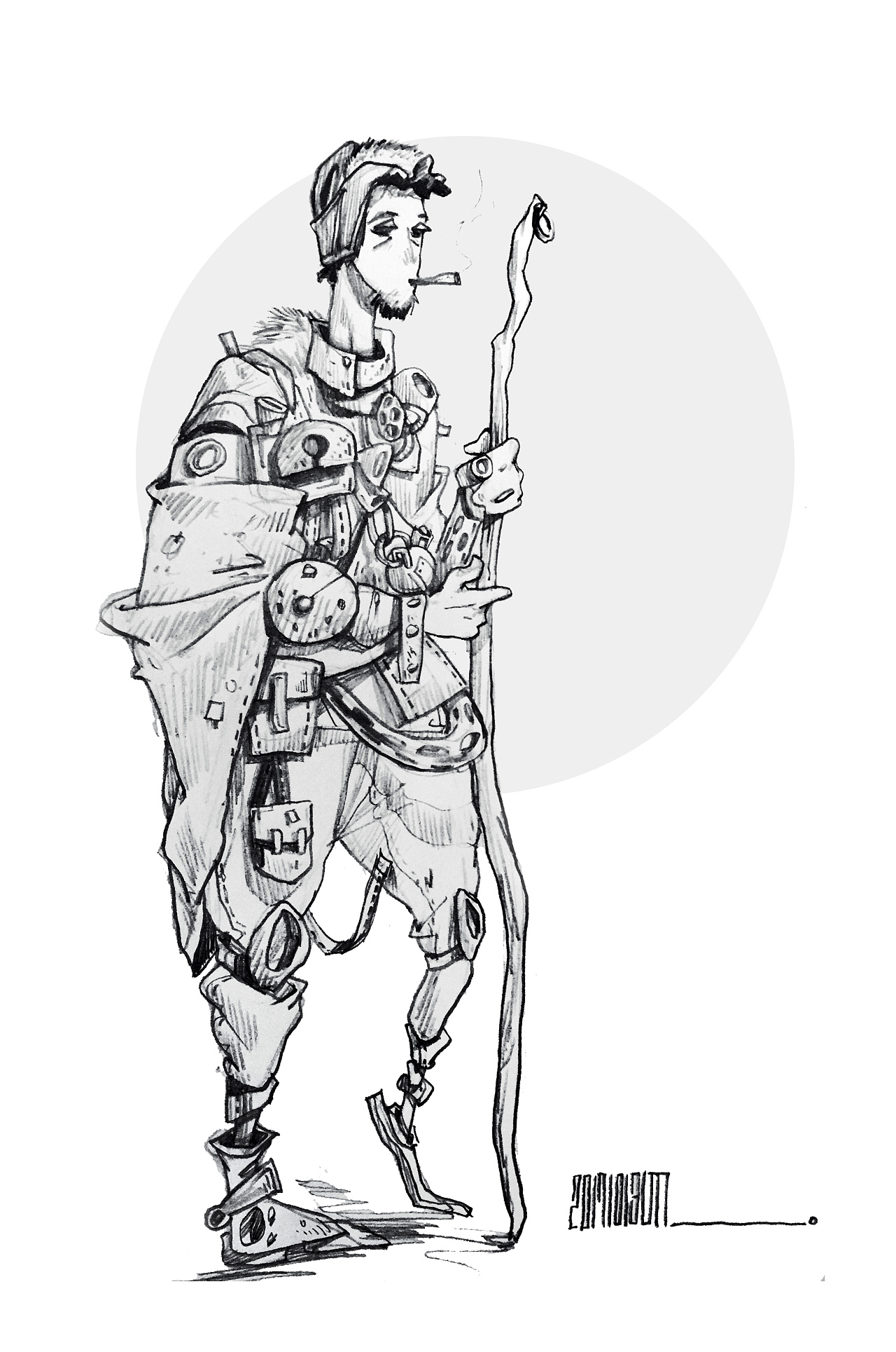 闪电球的末日速写本四