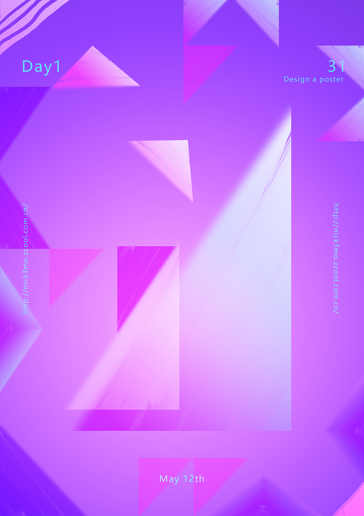 31 days | One day design a poster