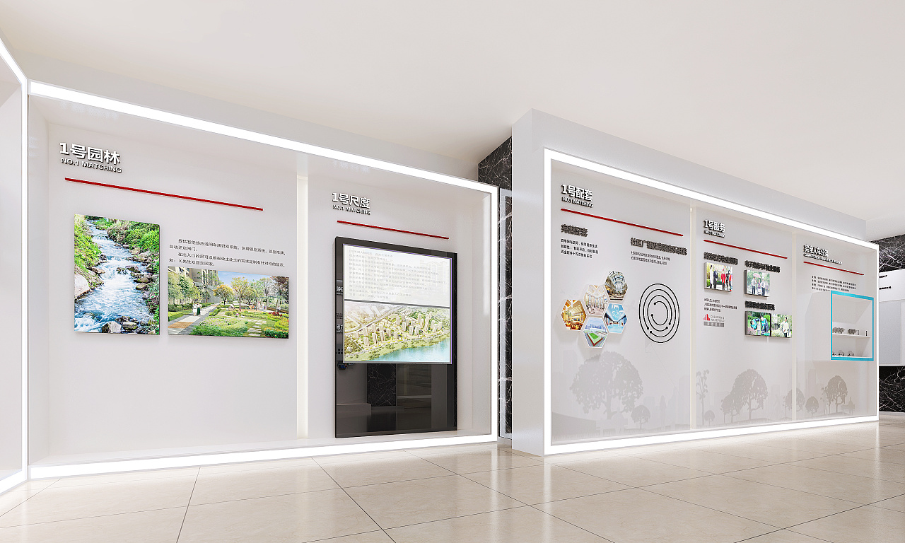 售楼处工法展示|空间|展陈设计|易森空间设计 - 原创作品 - 站酷