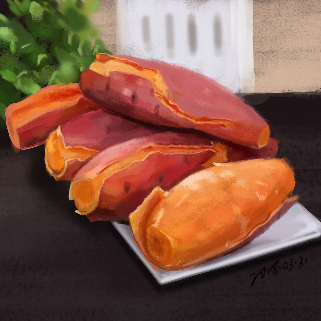 红薯（图ZMTA5OTc4MzAw） - 创作习作 - 站酷设计师三品带刀美工原创素材 - 站酷ZCOOL