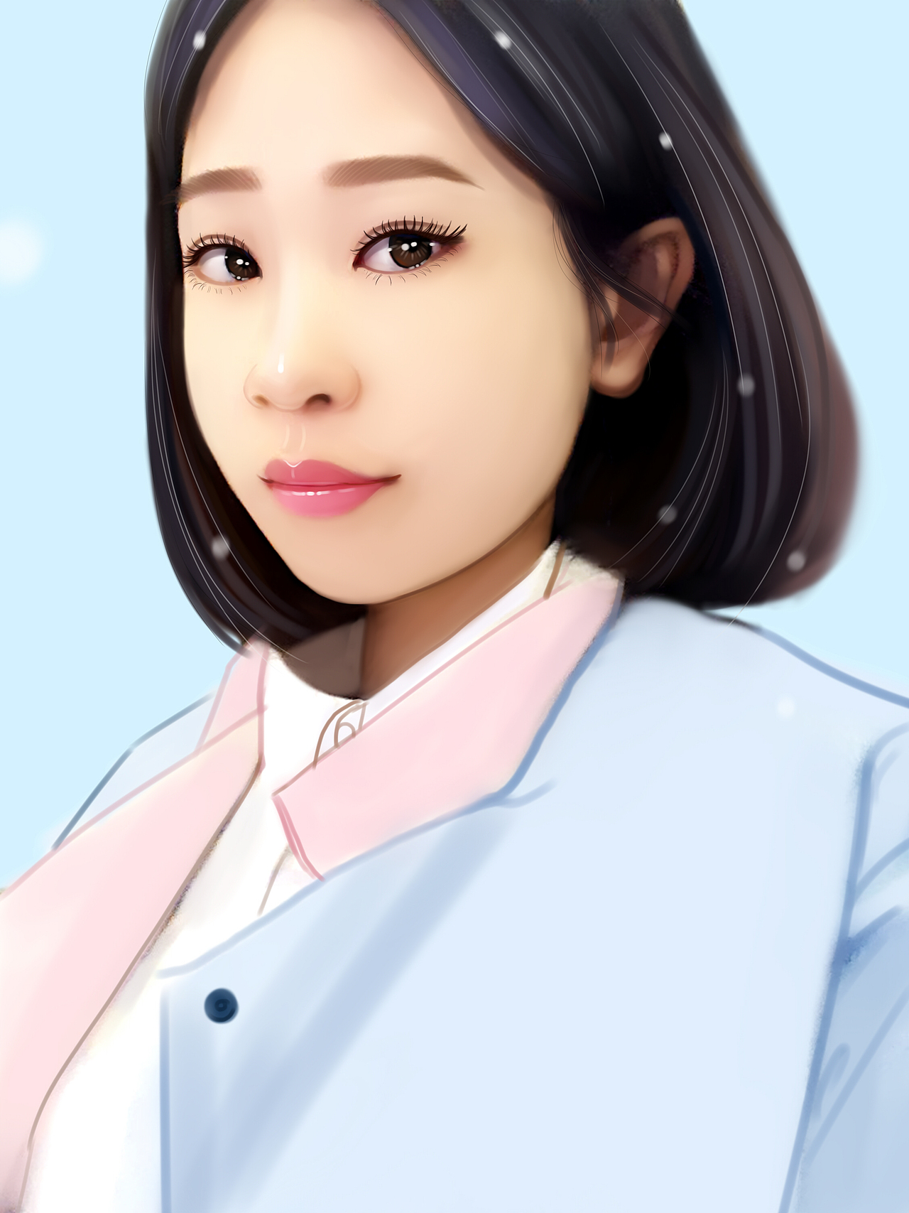 手绘人物插（渣）画（图ZMzY3NjUzMDQ=） - 创作习作 - 站酷设计师我是虱子座原创素材 - 站酷ZCOOL