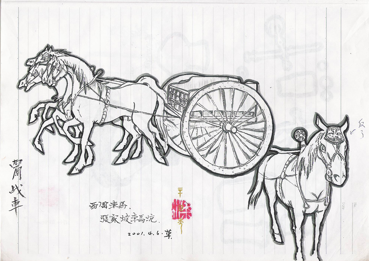文物速写一本（图ZMjMyMzgxOTI=） - 绘画 - 站酷设计师玄瞻子宸硕钊瑀原创素材 - 站酷ZCOOL