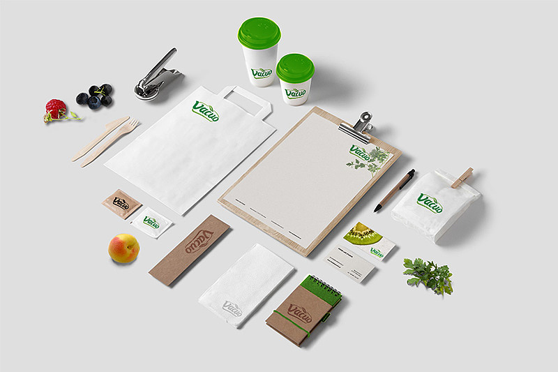 VACUO水果厨师品牌形象设计