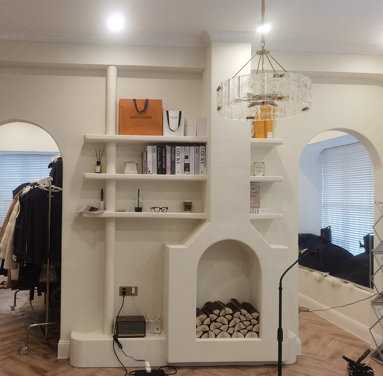 广州万胜围服装销售工作室设计&施工实景