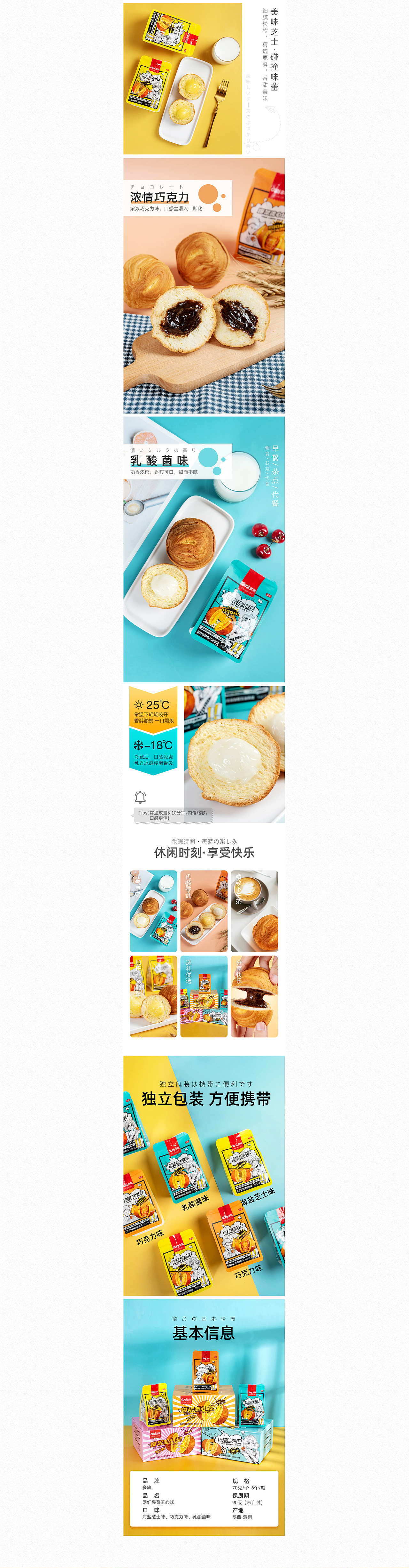 代餐面包/糕点/食品详情