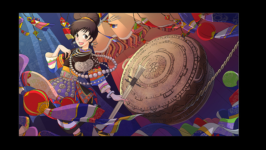 侗族女孩,闻名世界的侗族大歌就是她们了.