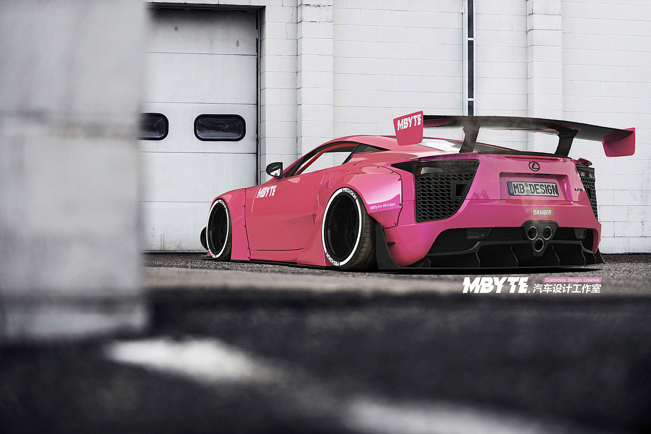 MBYTE汽车设计工作室 近期三维设计概念图 2019/01期