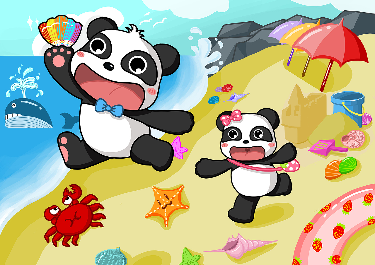 吉祥物、儿童插画、头像（图ZMTY5MjYxODY0） - 创作习作 - 站酷设计师菠萝怪阿原创素材 - 站酷ZCOOL