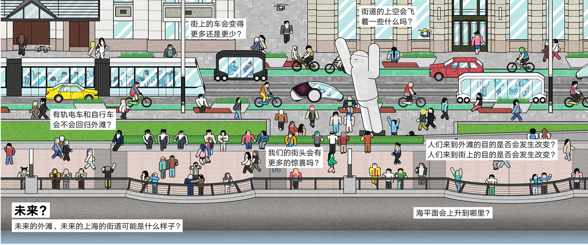 上海街道历史变迁图解长卷