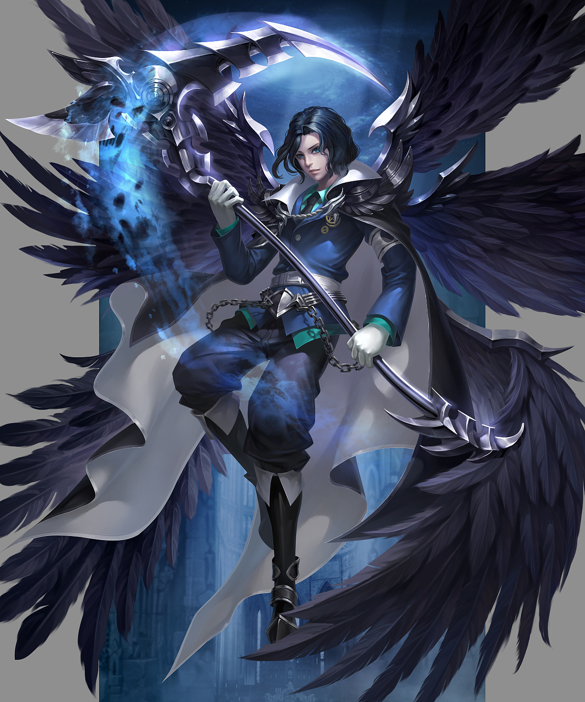 vr战士xm -铁杵文化-|插画|游戏原画|丹尼尔2018_原创作品-站酷zcool